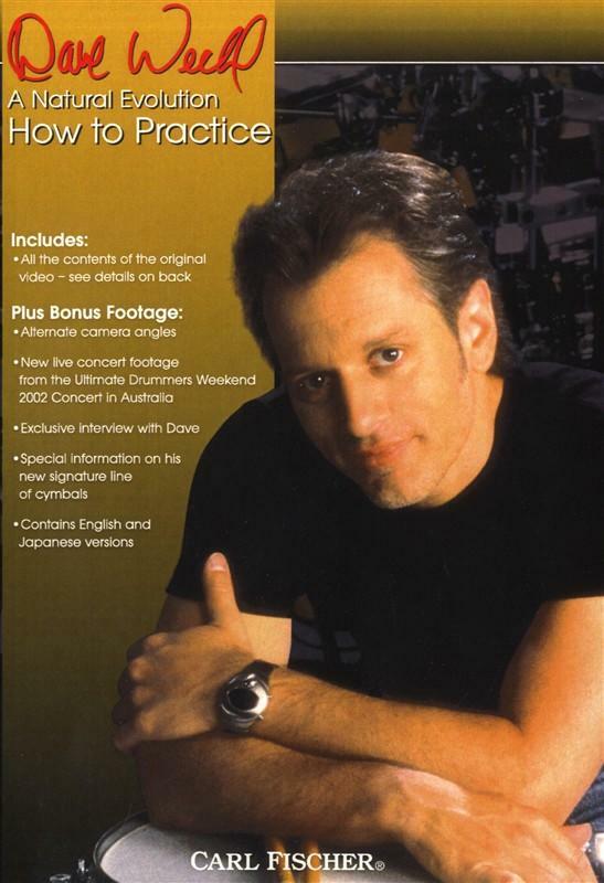 Dave Weckl: A Natural Evolution - How To Practice (DVD)