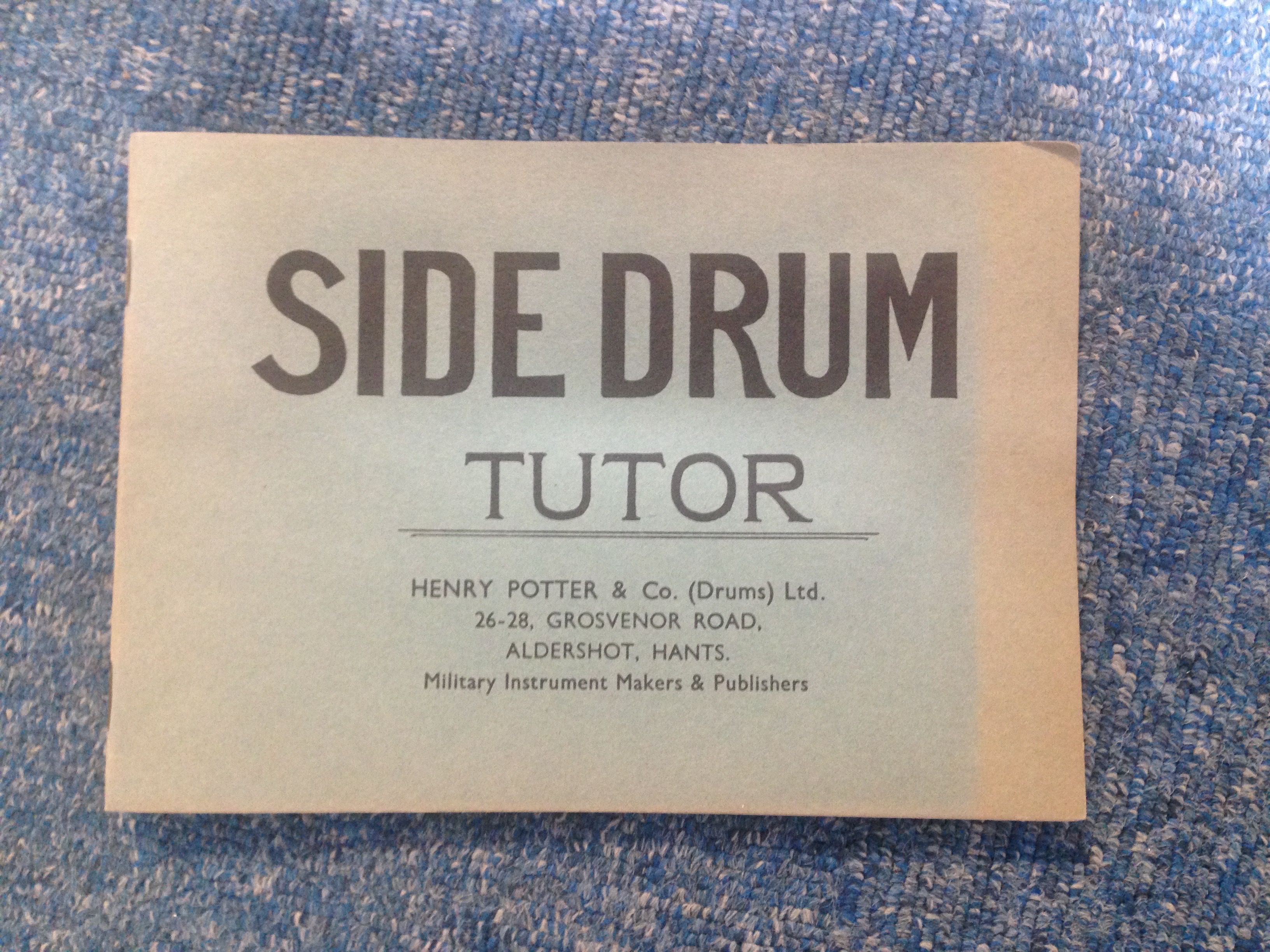 Henry Potter - Side Drum Tutor Book