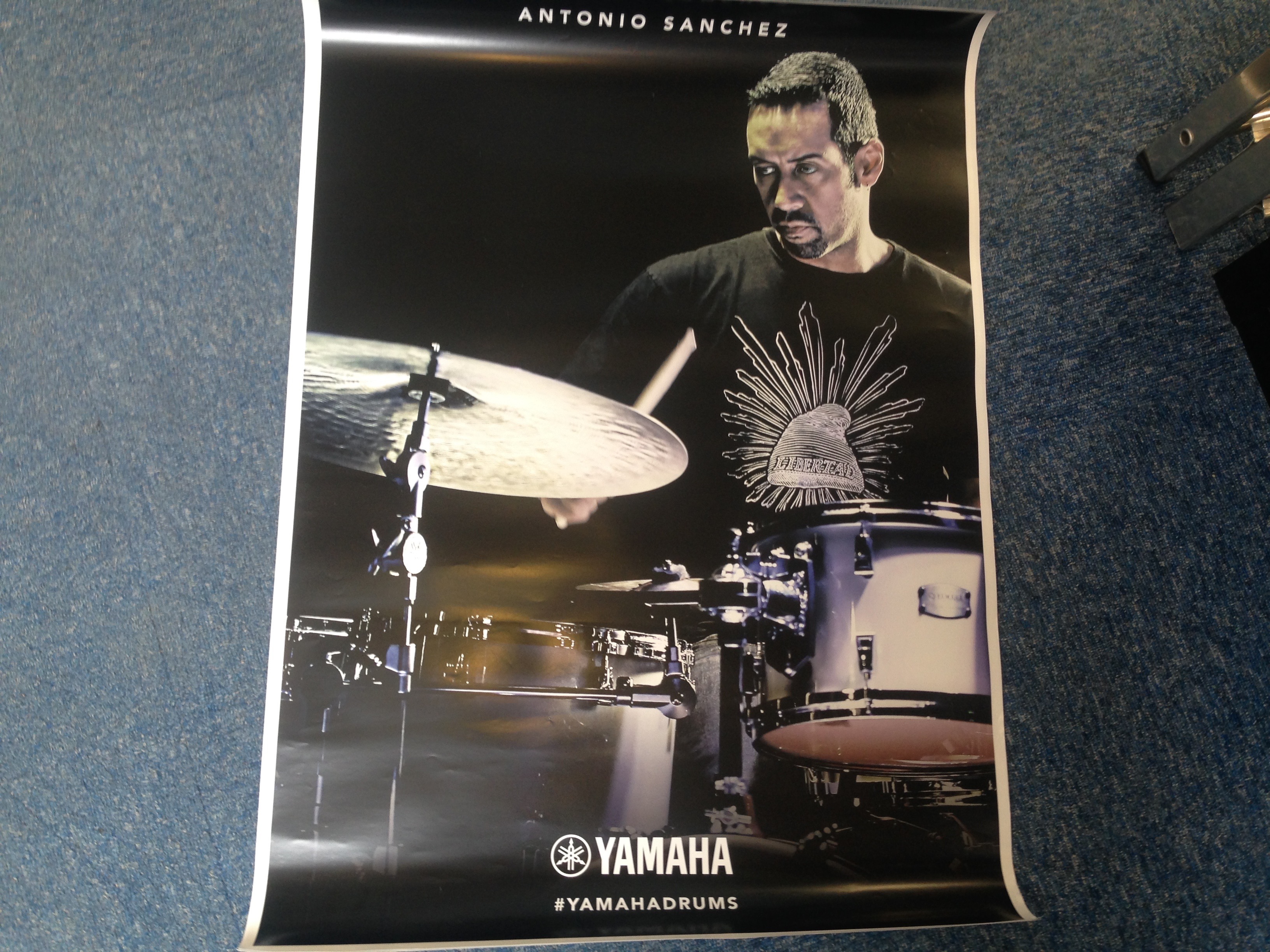Yamaha Antonio Sanchez Poster