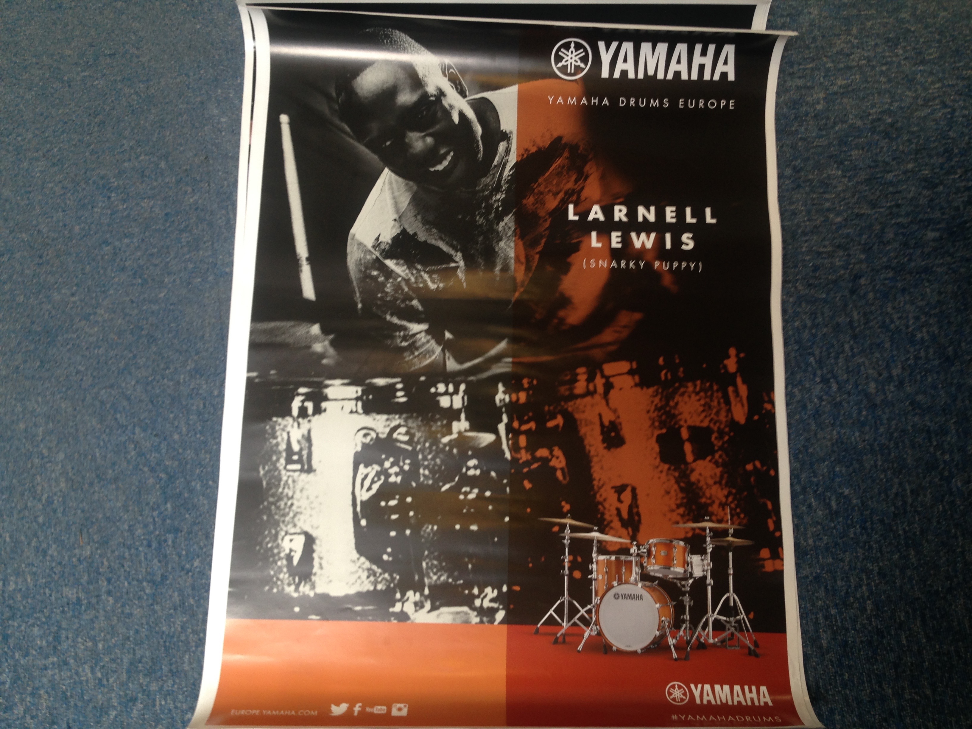 Yamaha Larnell Lewis Poster