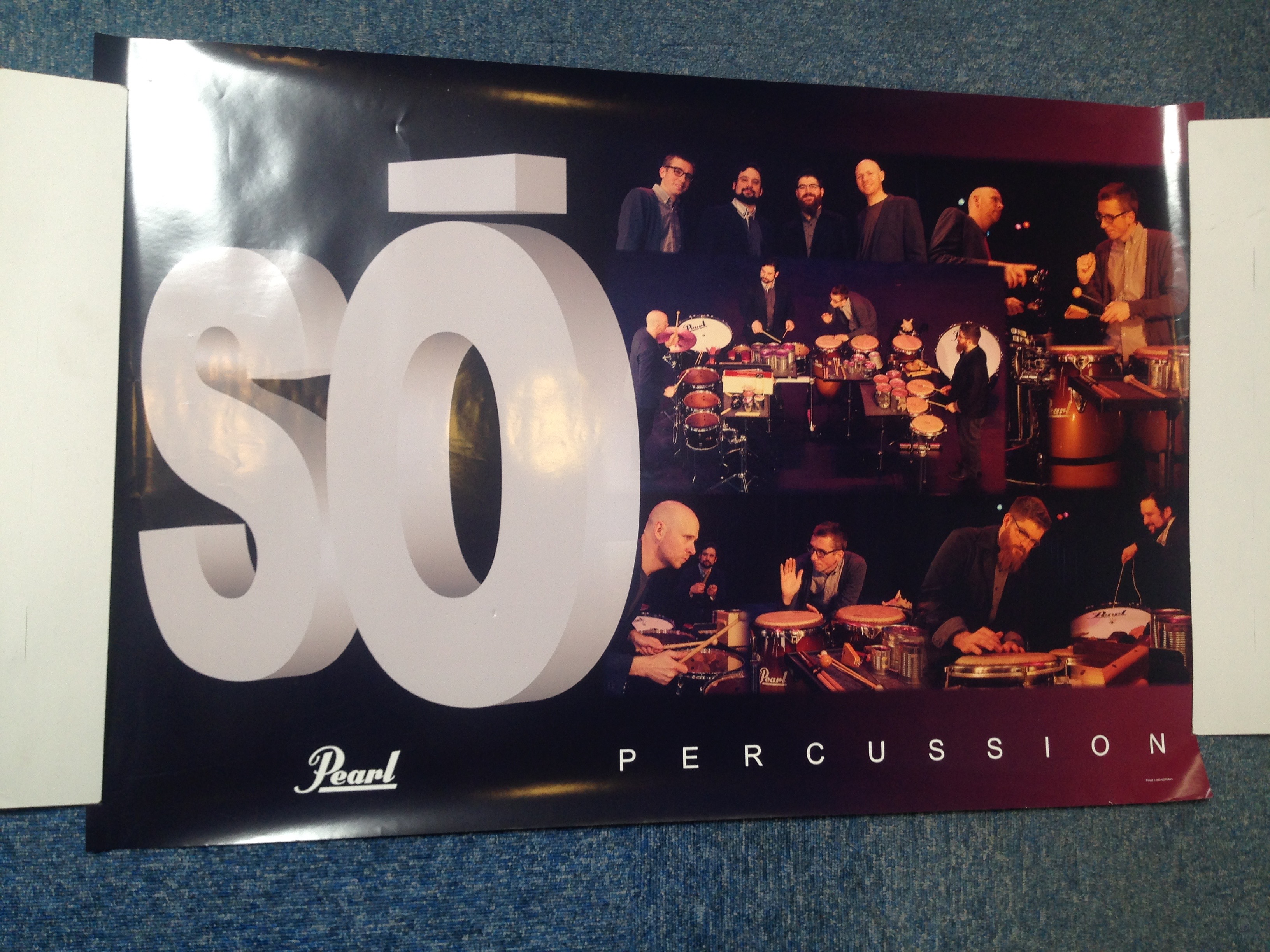 Pearl Percussion Poster