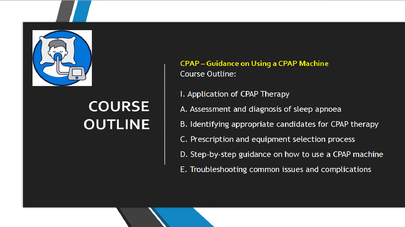 CPAP Therapy - Application of CPAP