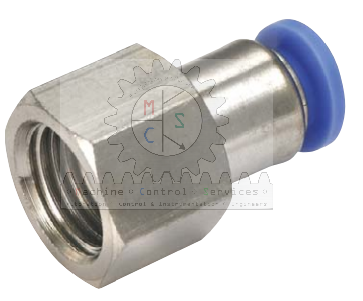 Female Parallel Thread Straight Female Adaptor - Parallel Thread