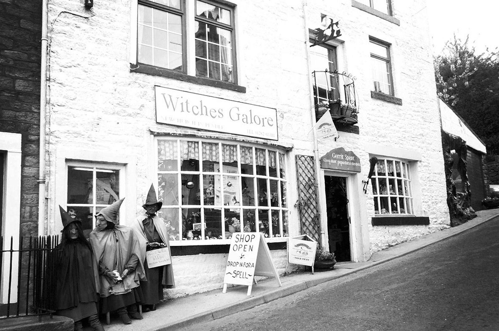 The Witches Galore shopfront