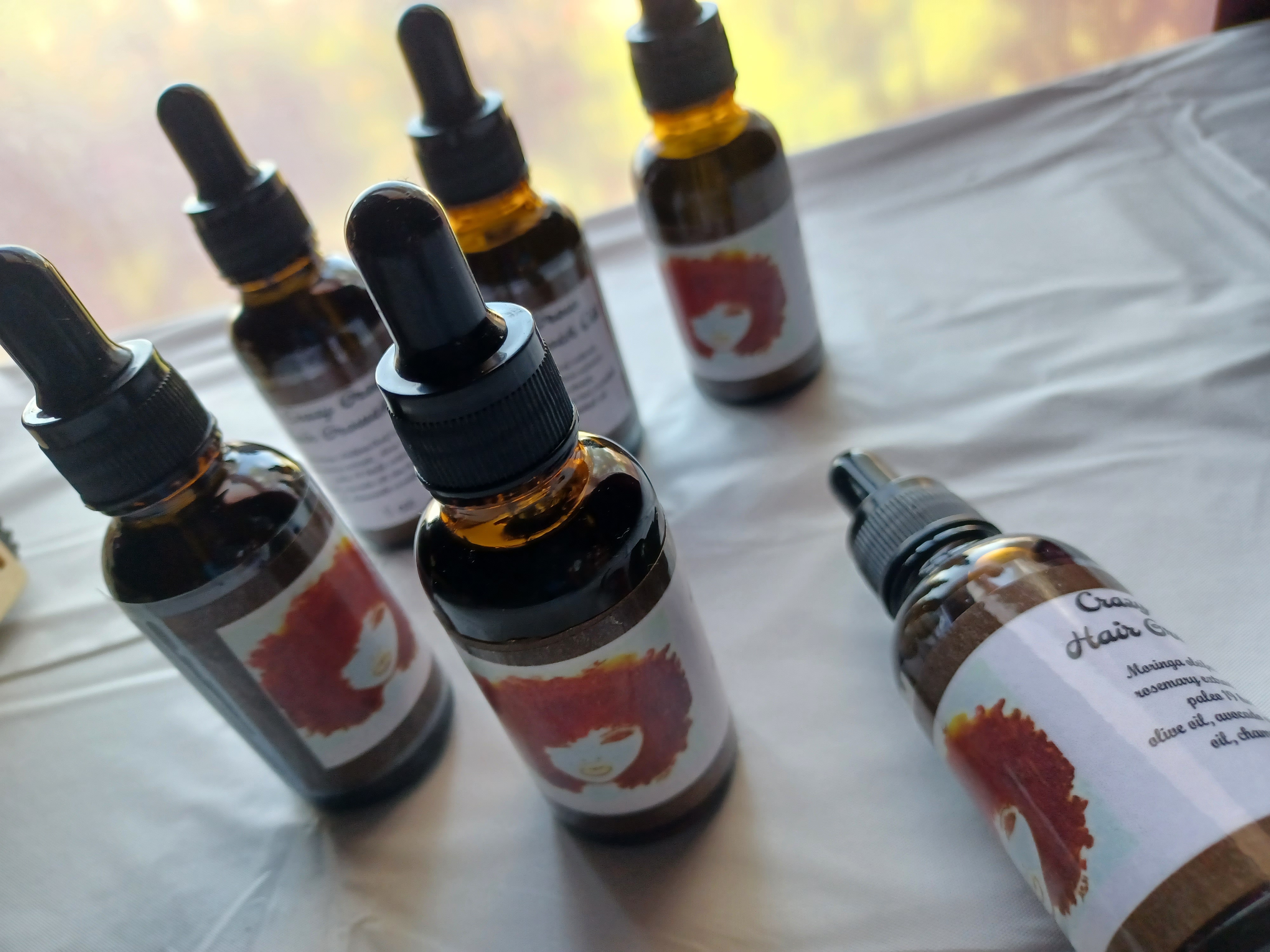 Paleo Natural Hair Growth Oil 1oz Sample