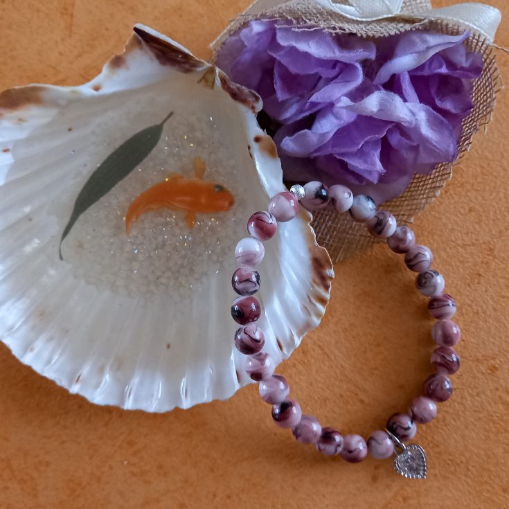 Brown Marble Bracelet