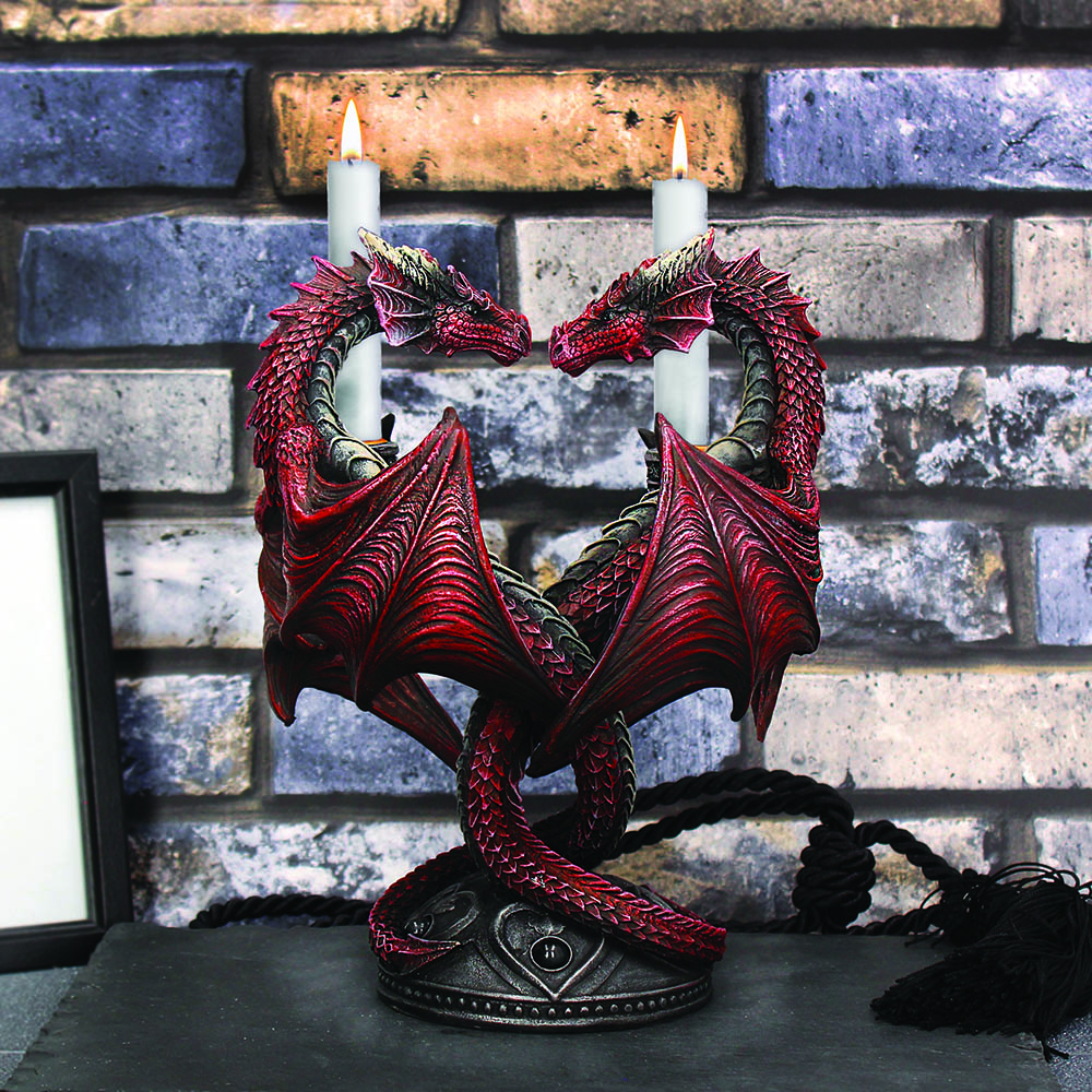 Dragon Heart Candle Holder