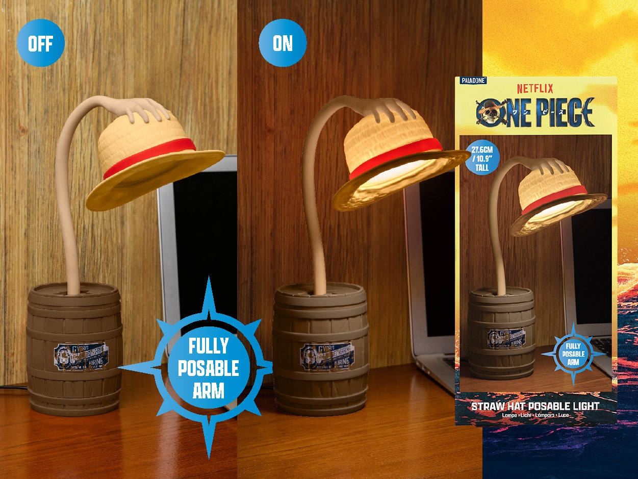 Straw Hat Posable Light