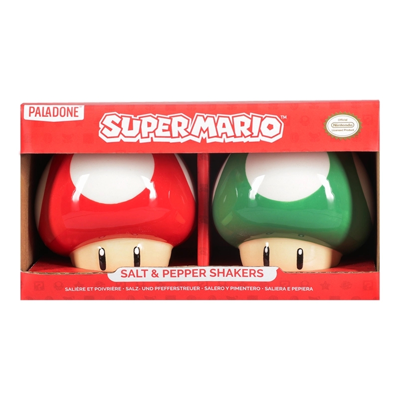 Mushroom Salt and Pepper Set