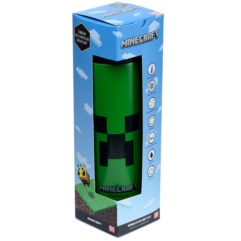 Creeper Hot & Cold Digital Bottle