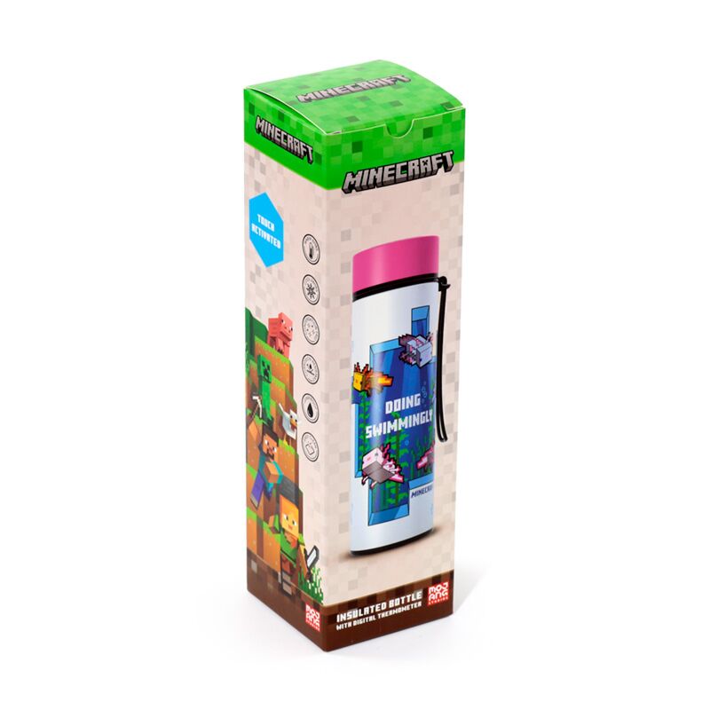 Axolotl Insulated Bottle-Digital Thermometer
