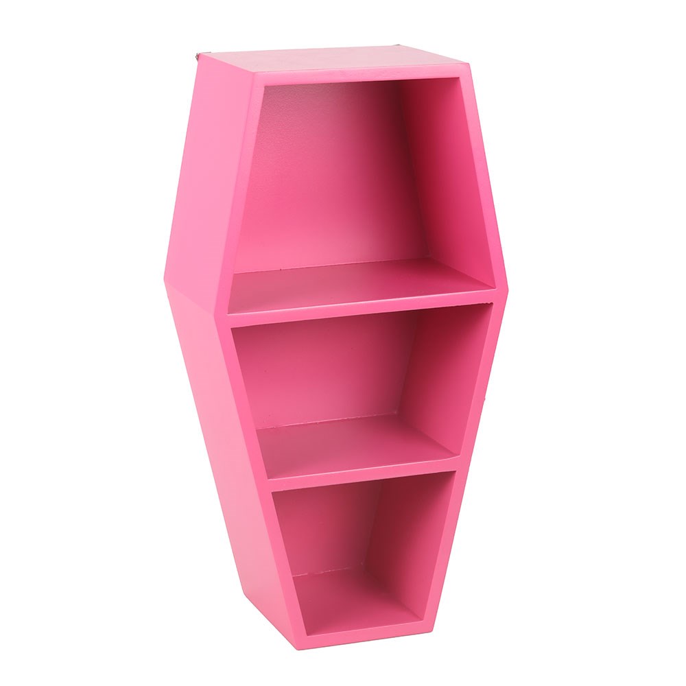 Pink Coffin Shelf
