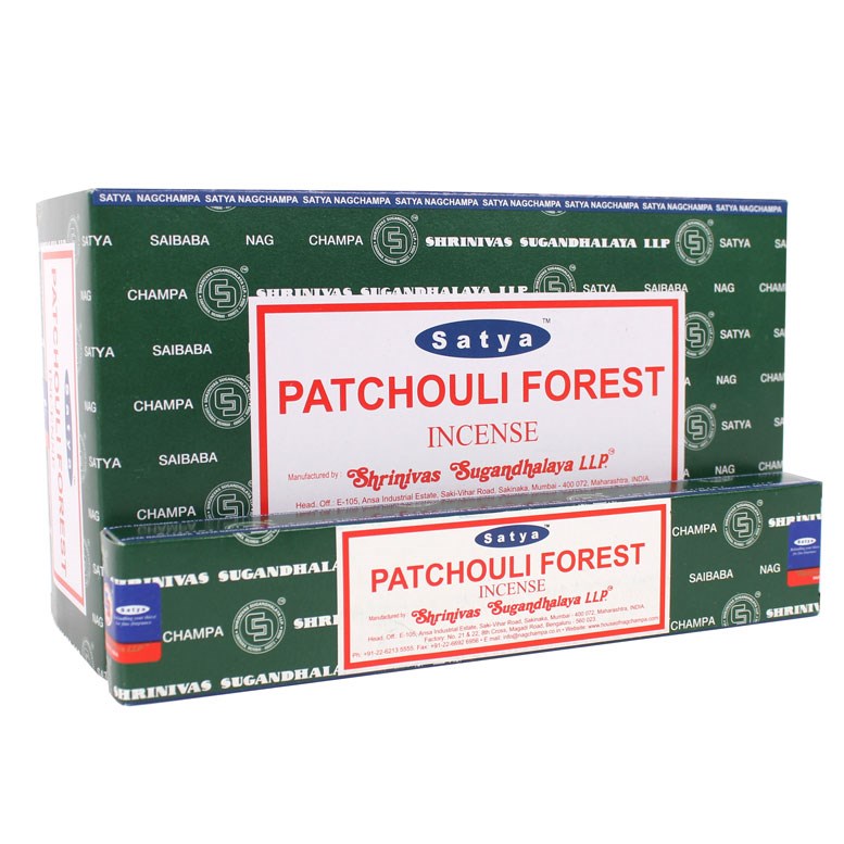 Patchouli Forest Incense Sticks - 12 Packs