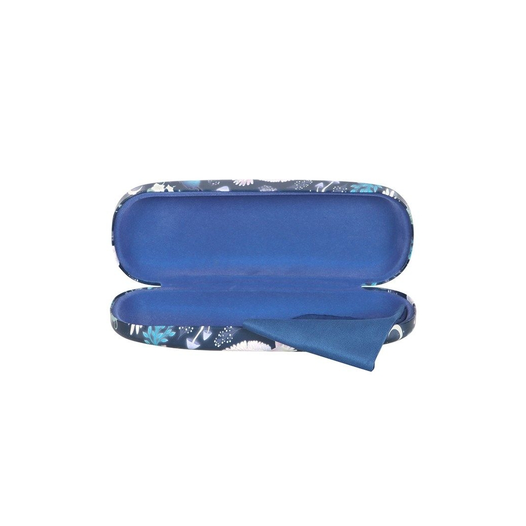 Owl Print Glasses Case