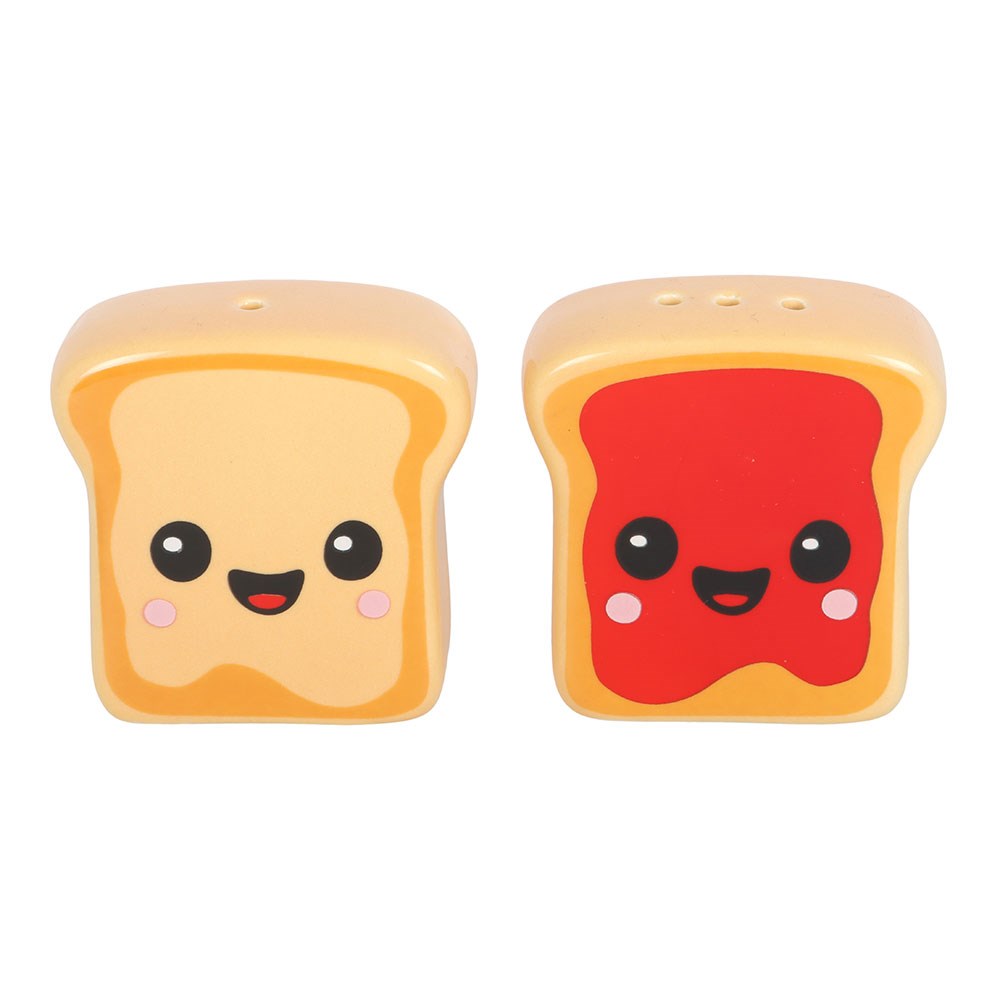 Toast Salt and Pepper Shakers