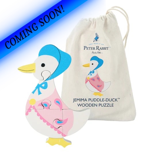 Jemima PuddleDuck Wooden Puzzle