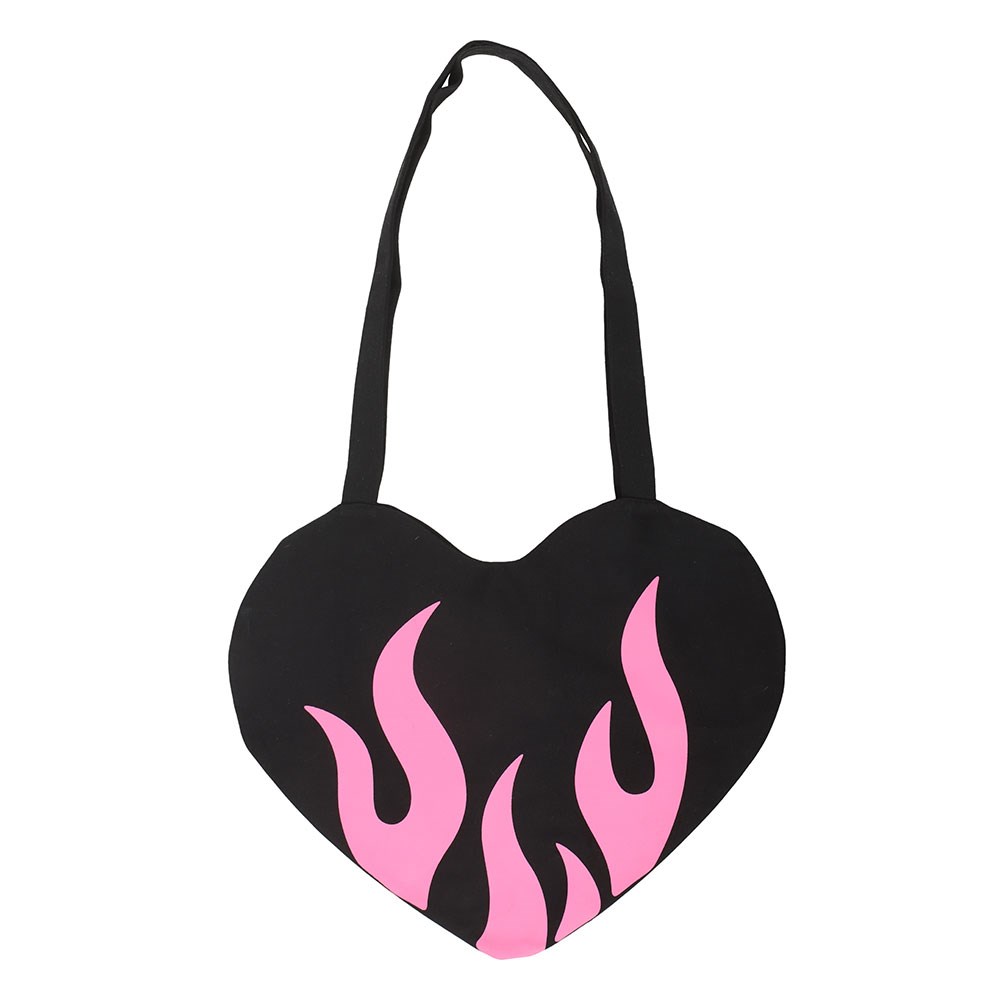Burning Heart Tote Bag