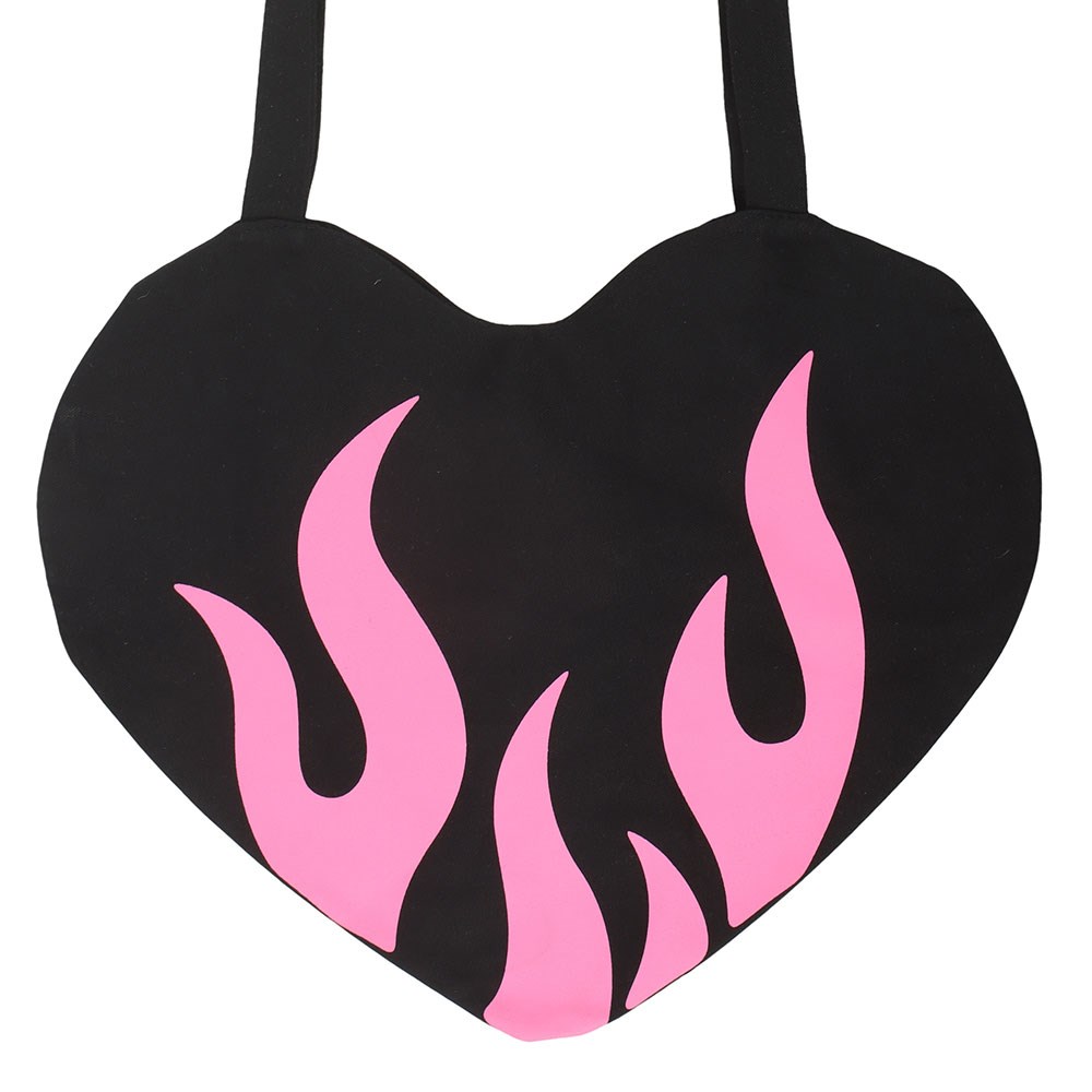 Burning Heart Tote Bag