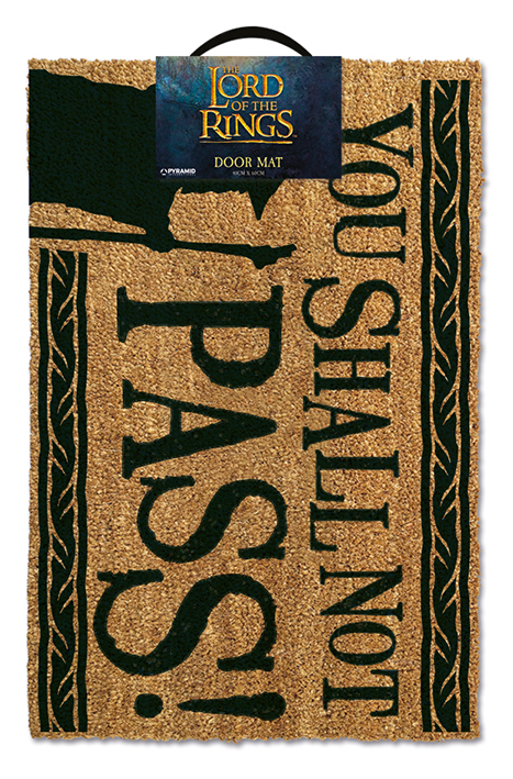 The Lord Of The Rings Doormat