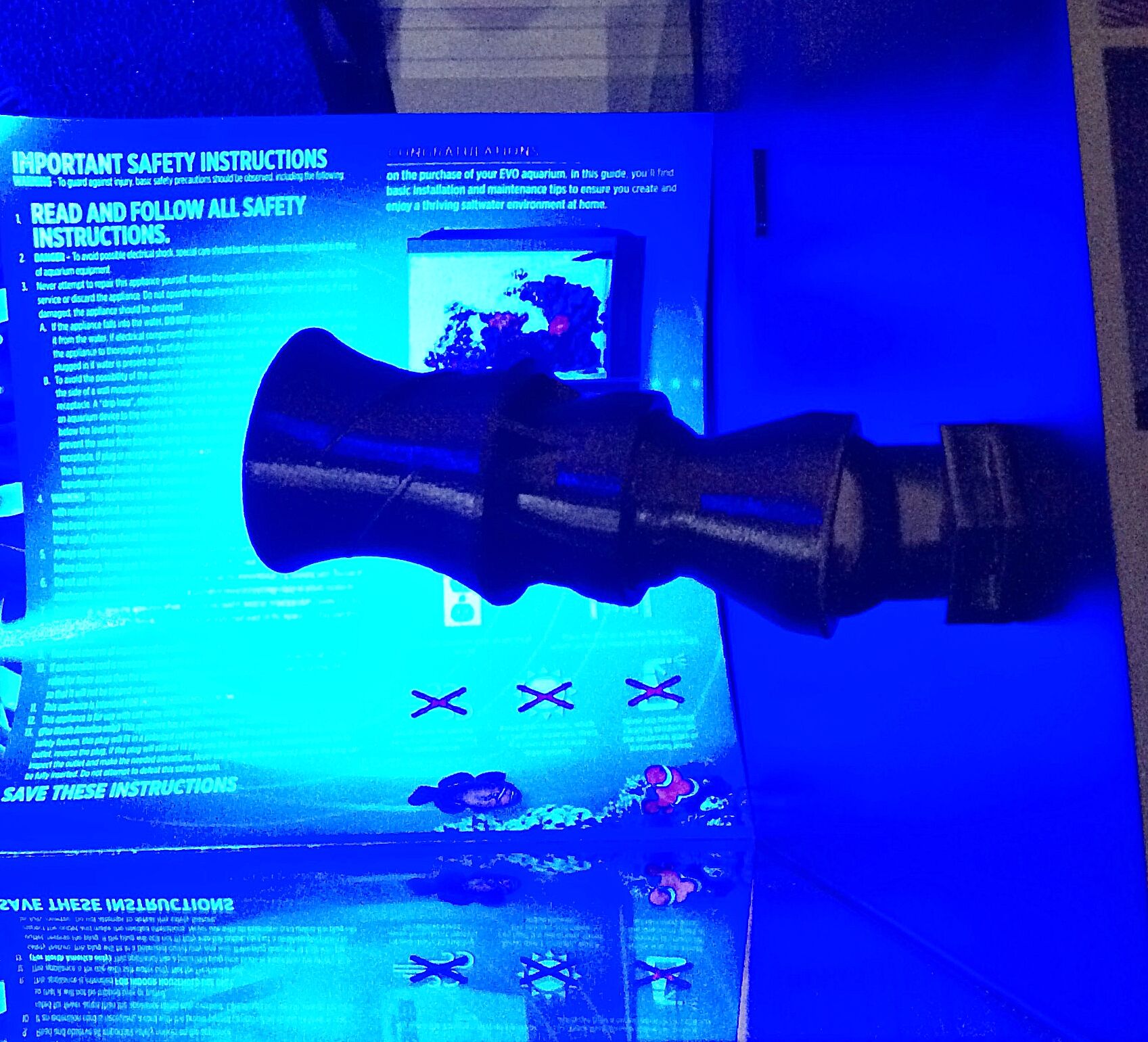 x1 Fluval Evo Random Flow Generator RFG Reef Safe Loc Line Return Nozzle