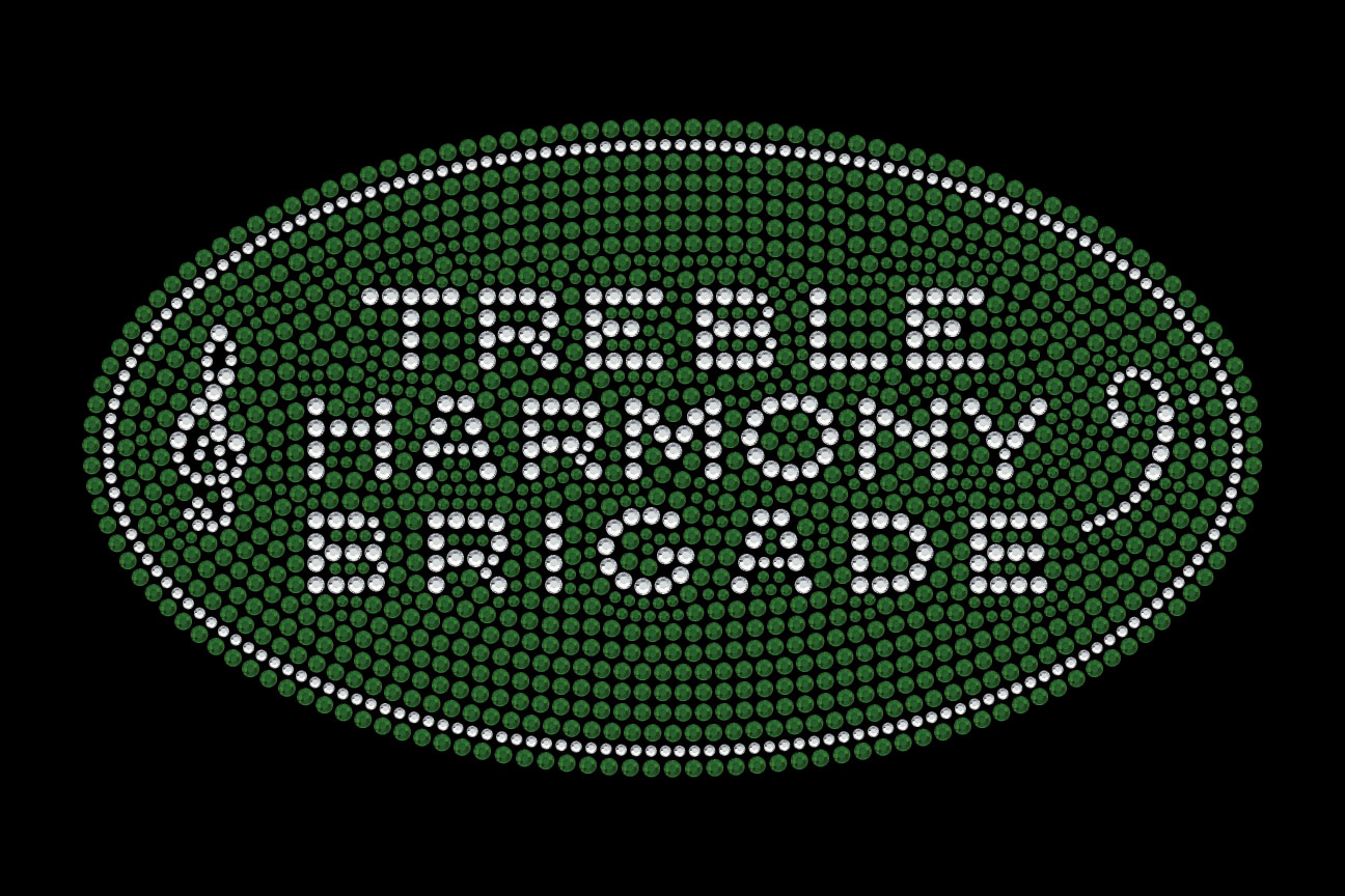 Fleece Blanket with Rhinestone Logo