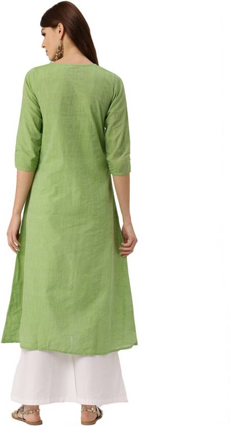 Women Self Design A-line Kurta S