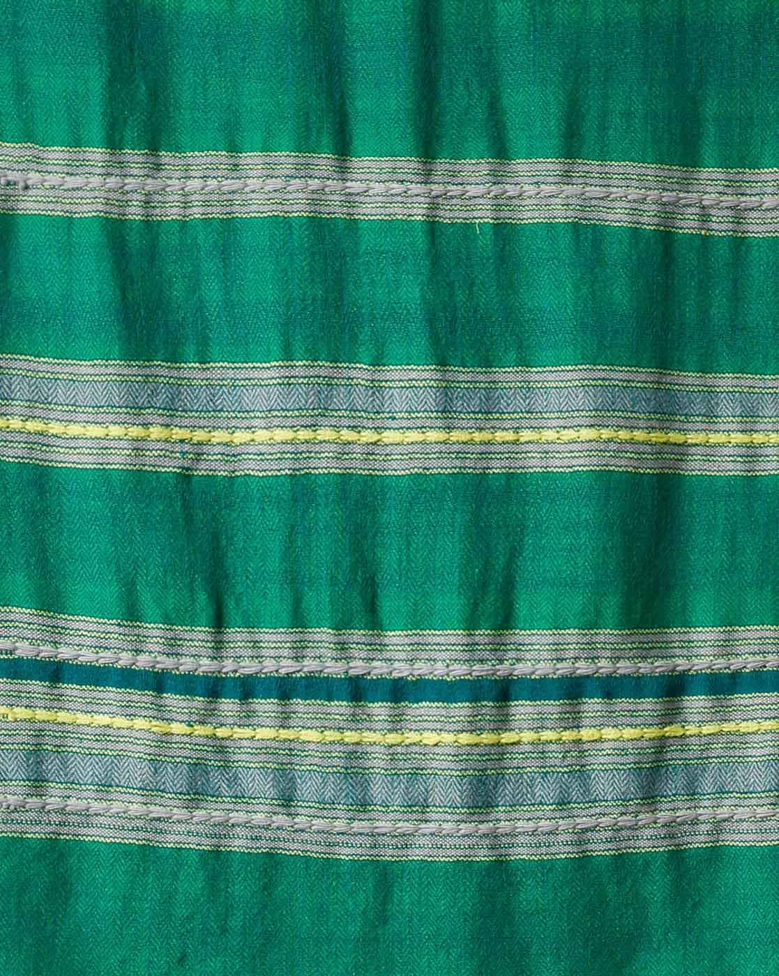 Handloom Pure Wool Kullu Stole