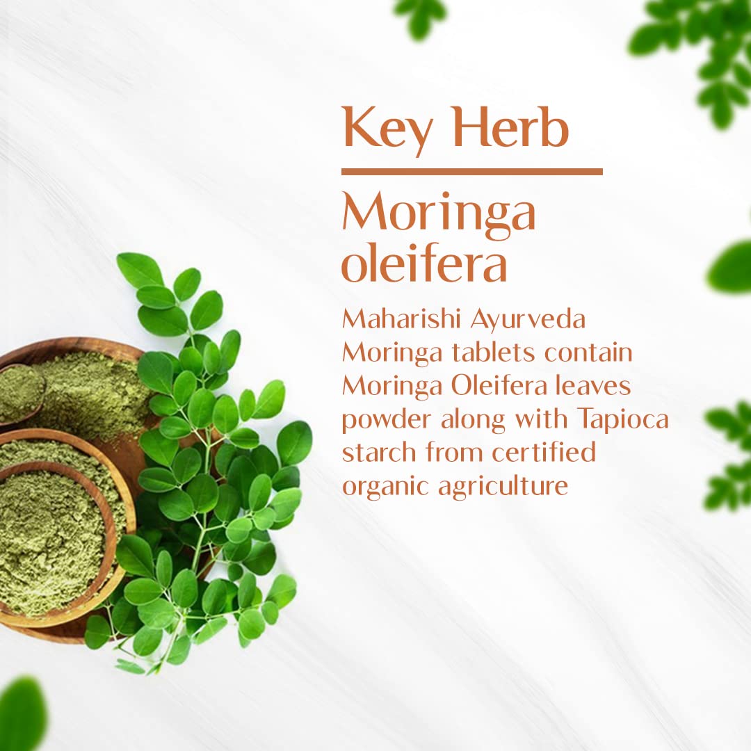 Organic Moringa (60 Tablets)