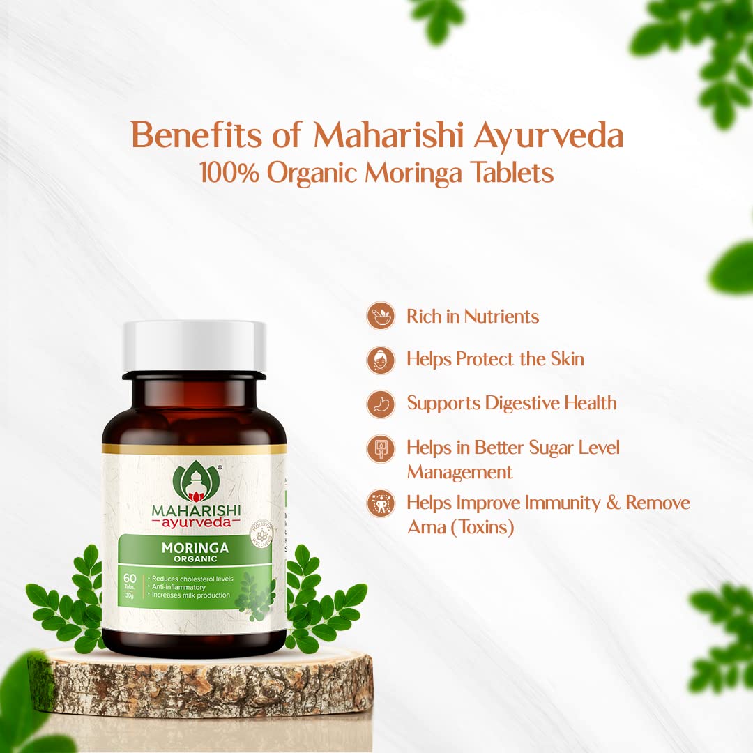 Organic Moringa (60 Tablets)