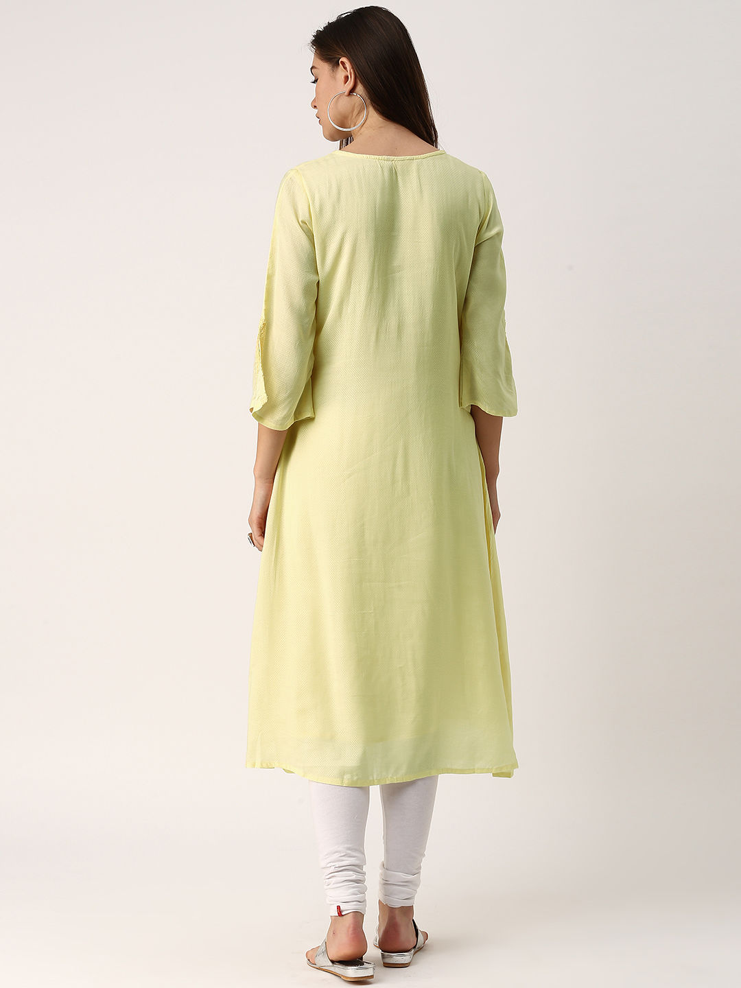 Handloom Bamboo Woven  Kurta S