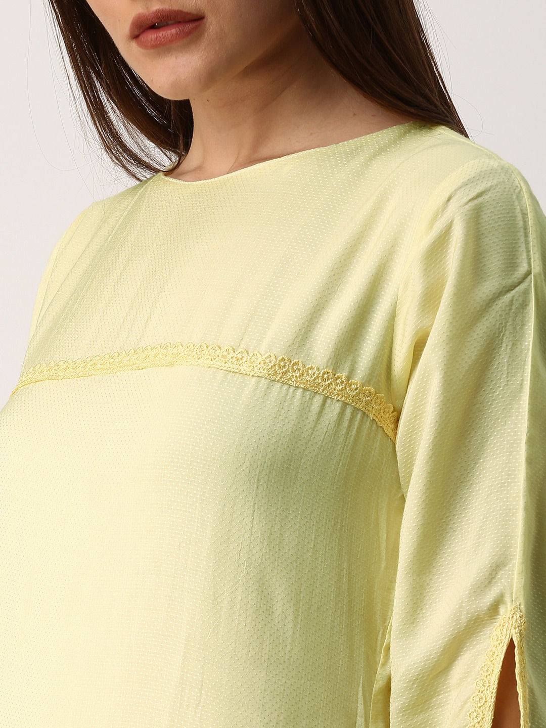 Handloom Bamboo Woven  Kurta S