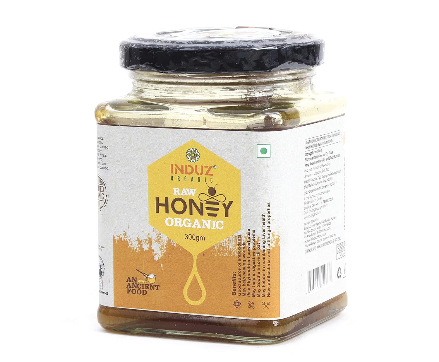 Organic Raw Honey 300gm
