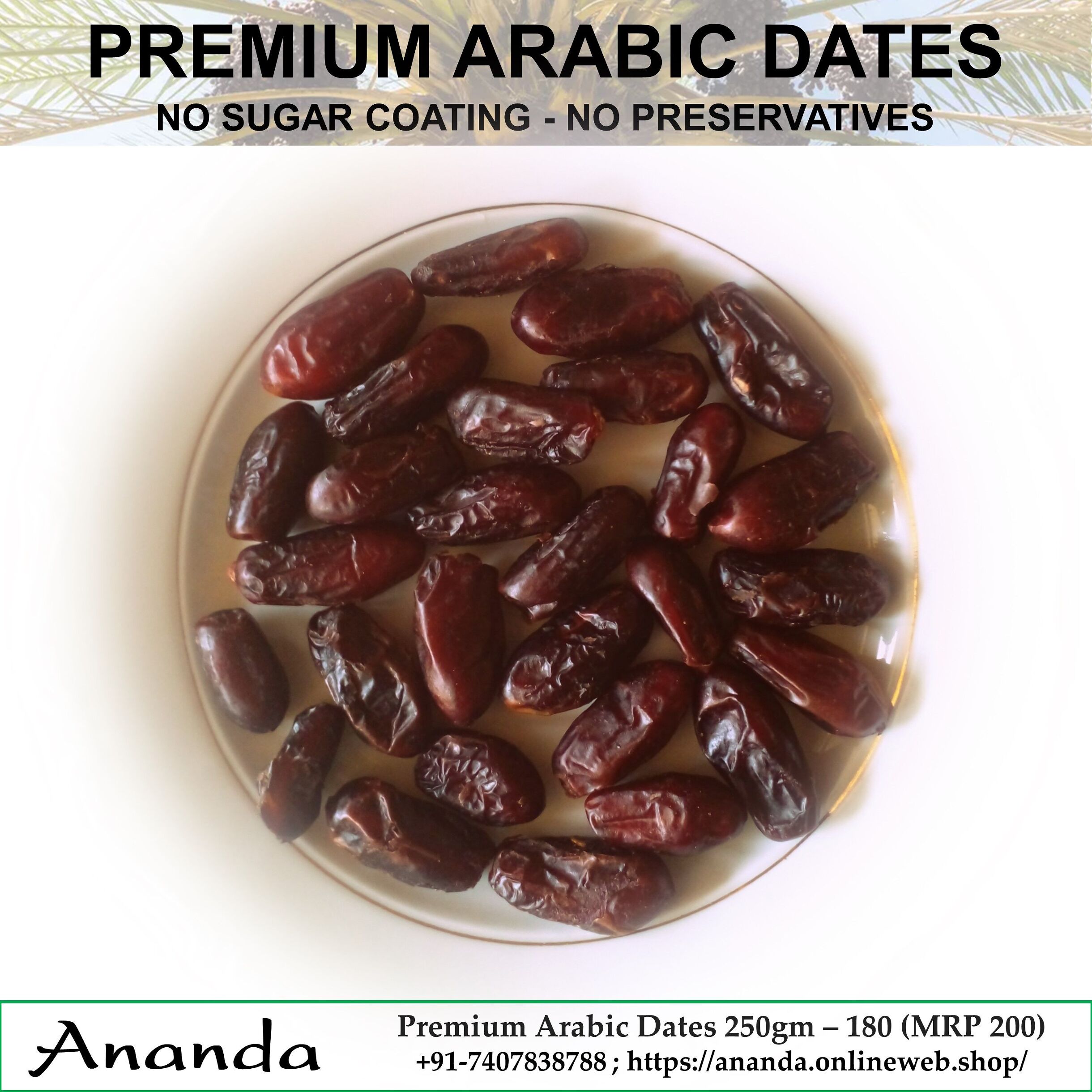Premium Arabic Dates 250gm
