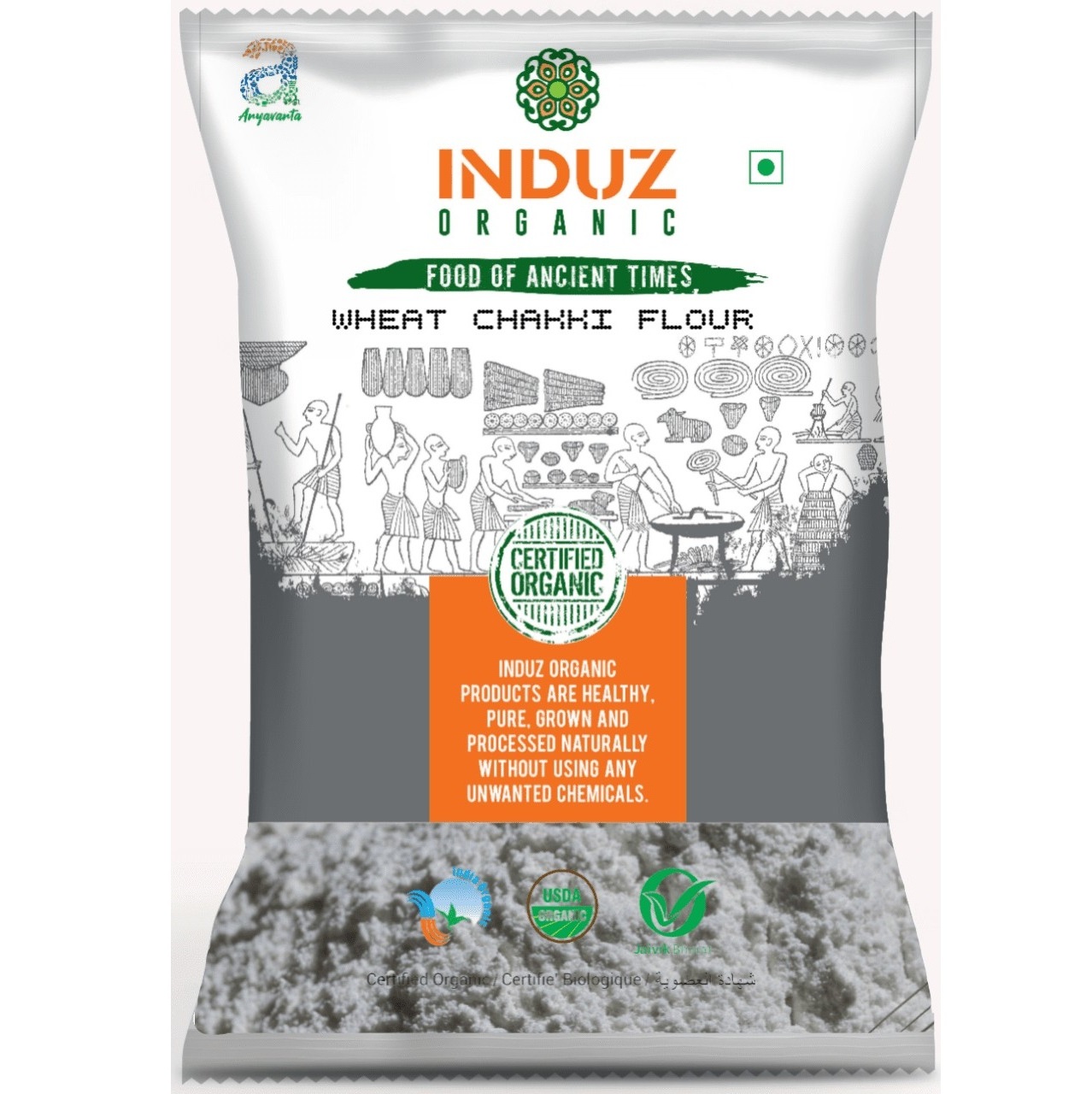 Organic Whole Wheat Flour 1 Kg