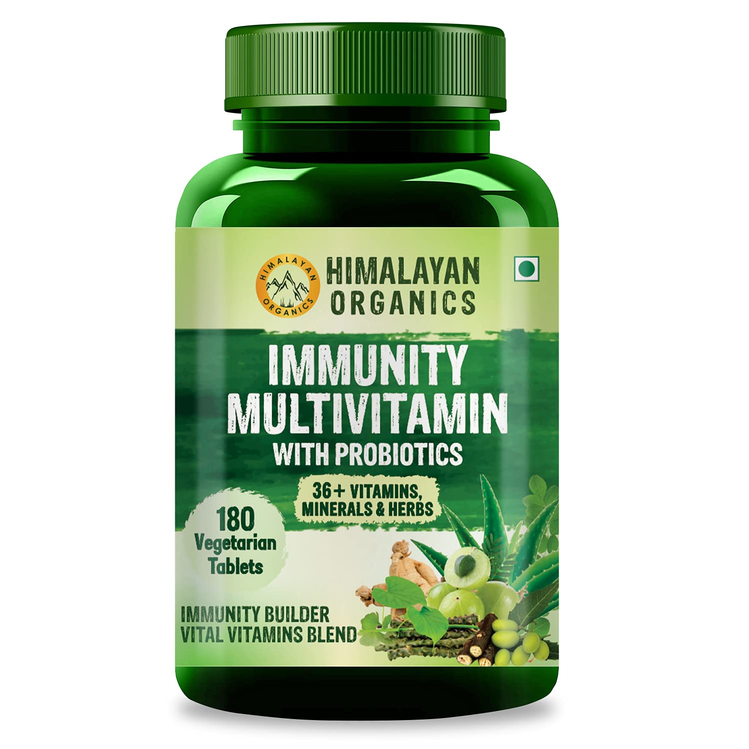 Immunity Multivitamin with Probiotics with Vitamin C, D, K2, Zinc, Ginseng, Giloy, Biotin For Men & Women