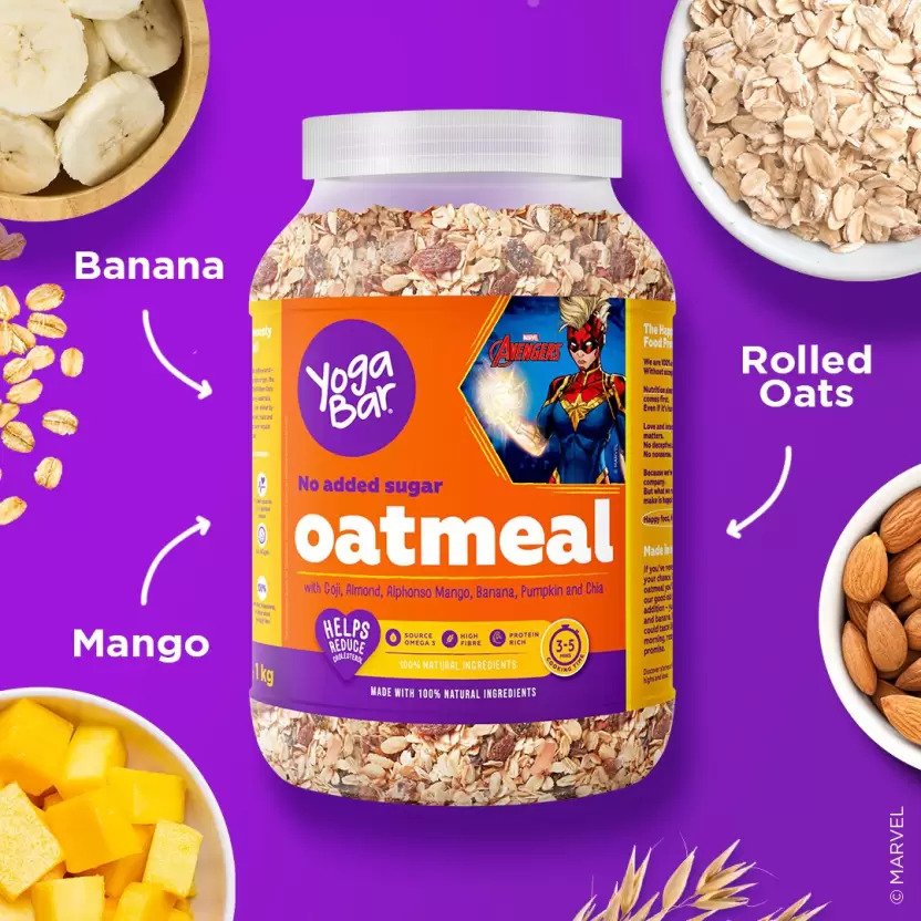 No Added Sugar Oatmeal 1kg