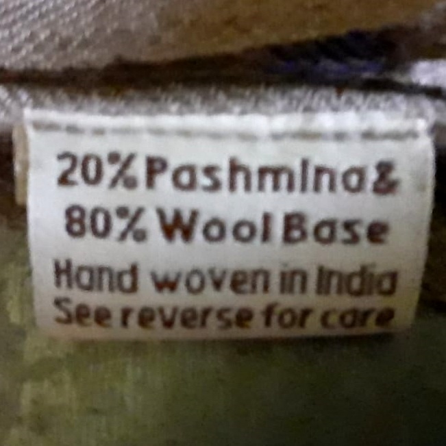 Handloom Pure Wool Kullu Stole