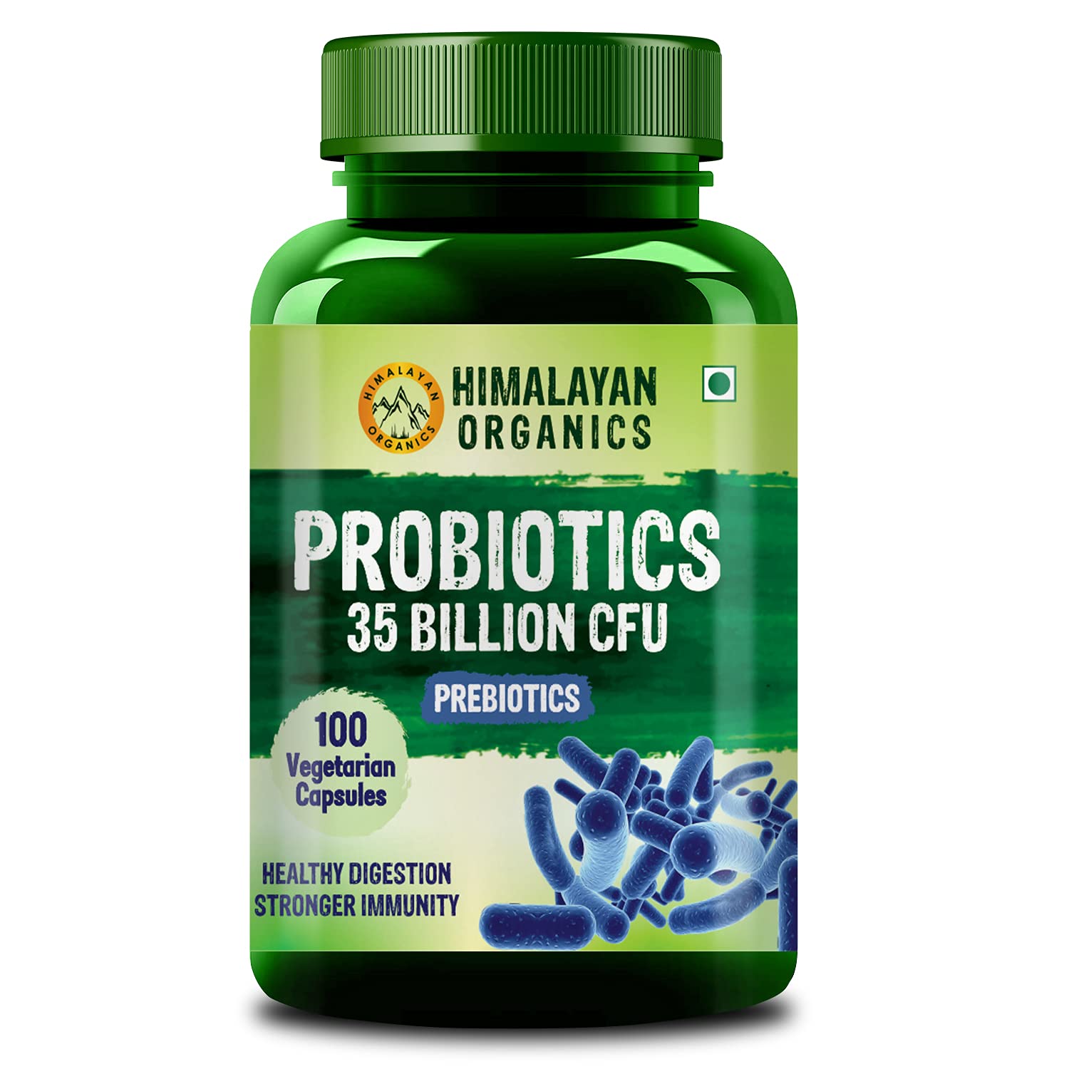 Probiotics Supplement 35 Billion CFU for women & men, 16 Strains with Prebiotics | 100 Veg Capsules