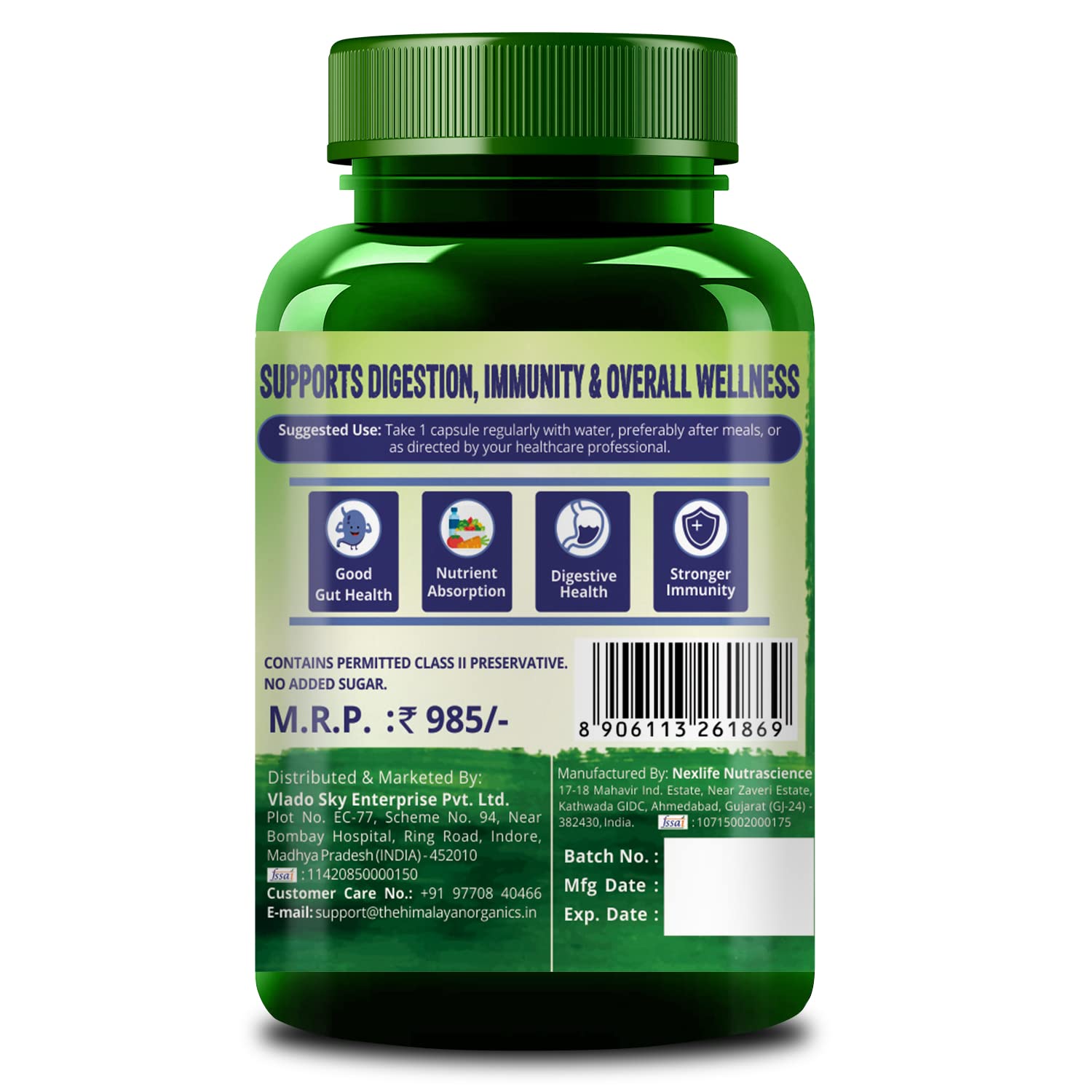 Probiotics Supplement 35 Billion CFU for women & men, 16 Strains with Prebiotics | 100 Veg Capsules