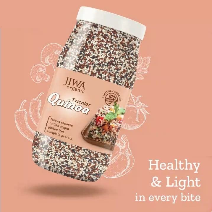 Organic Tricolor Quinoa 1 Kg