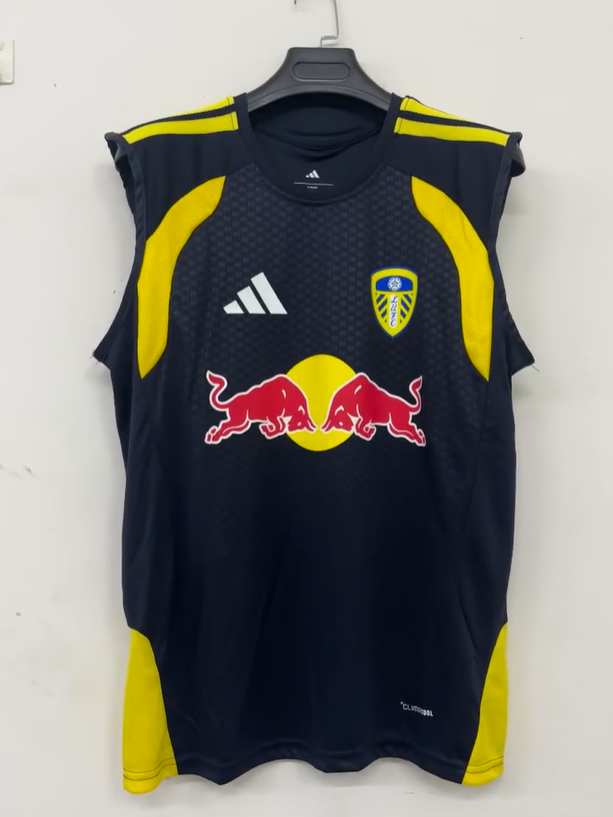 Leeds United training top sleeveless