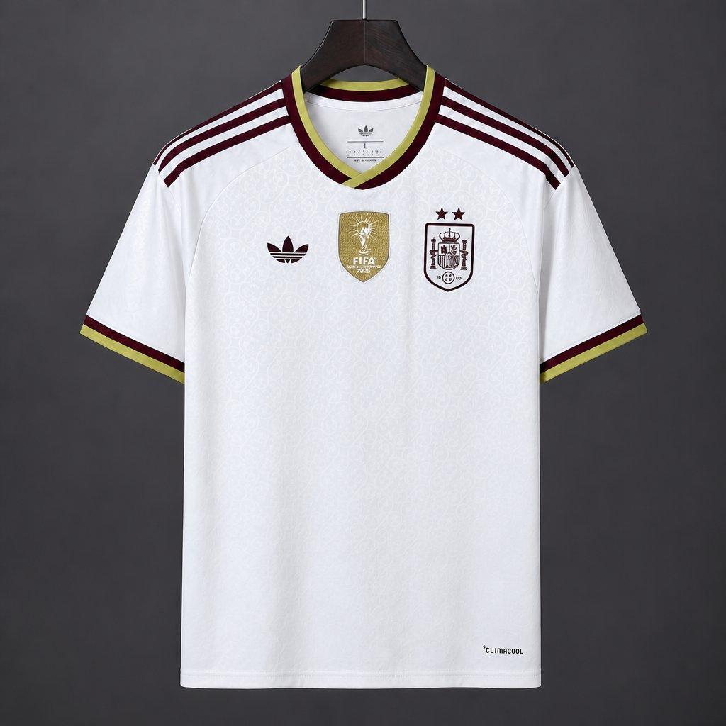 Spain away 2 stars World cup jerseys adults
