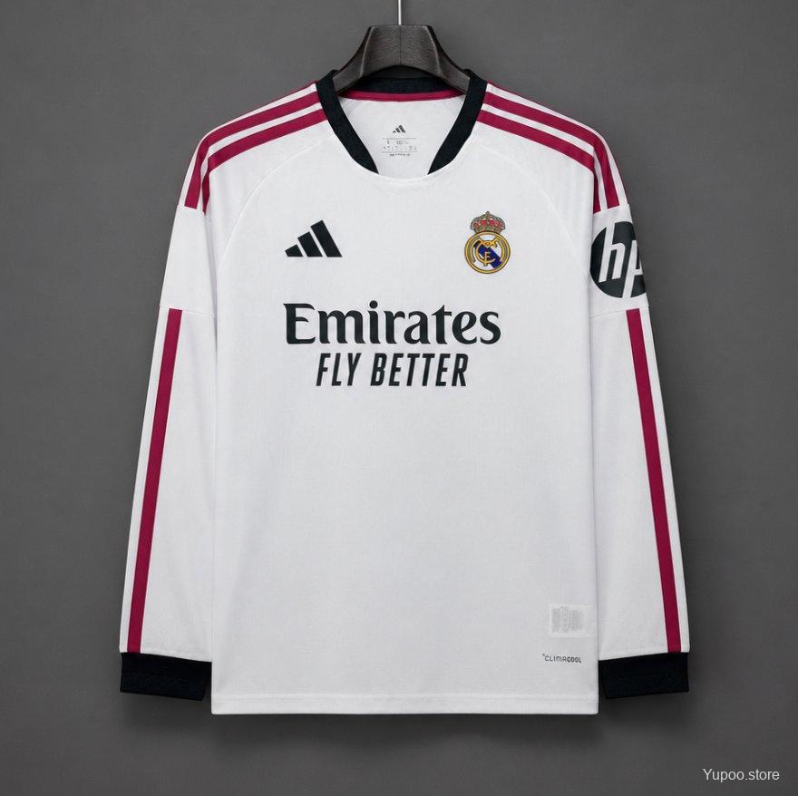 Real Madrid home long sleeve