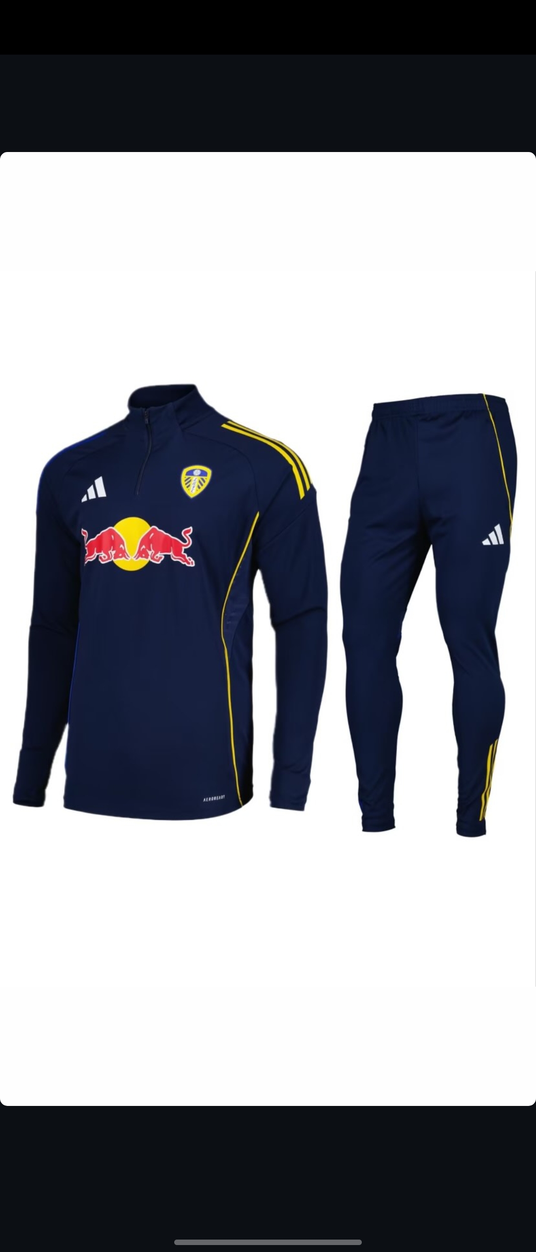 Leeds United tracksuit adults