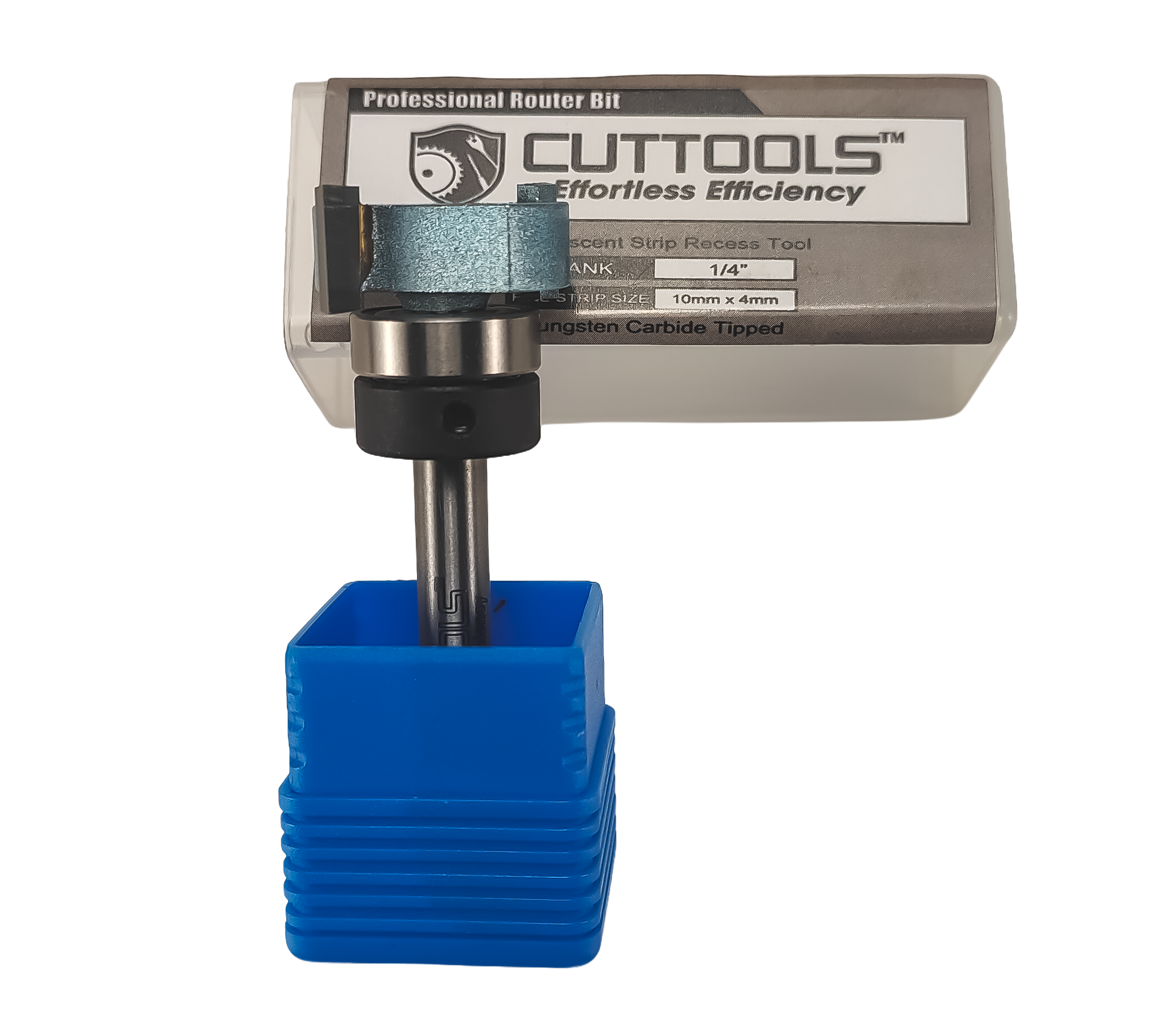 CUTTOOLS Intumescent Strip Recess Router Cutter ¼” shank -Two sizes