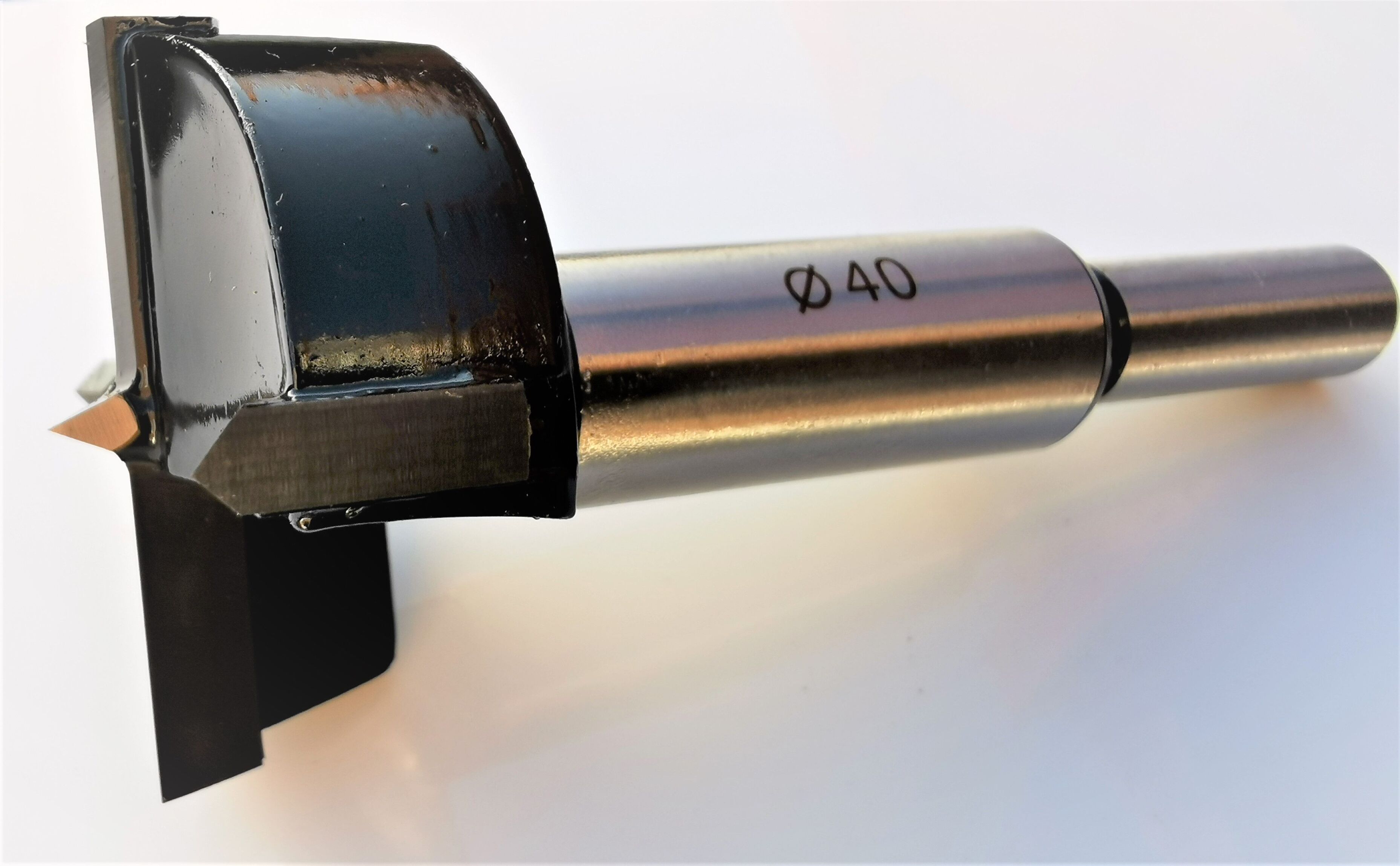 Forstner 40mm Extra Thick TCT Razor Sharp Tip Hinge Boring Drill Bit