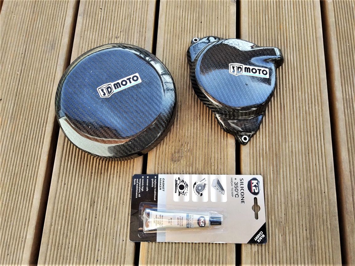 Carbon Fiber Engine Covers for KTM 690 / Husqvarna 701 / GasGas ES700 SM700