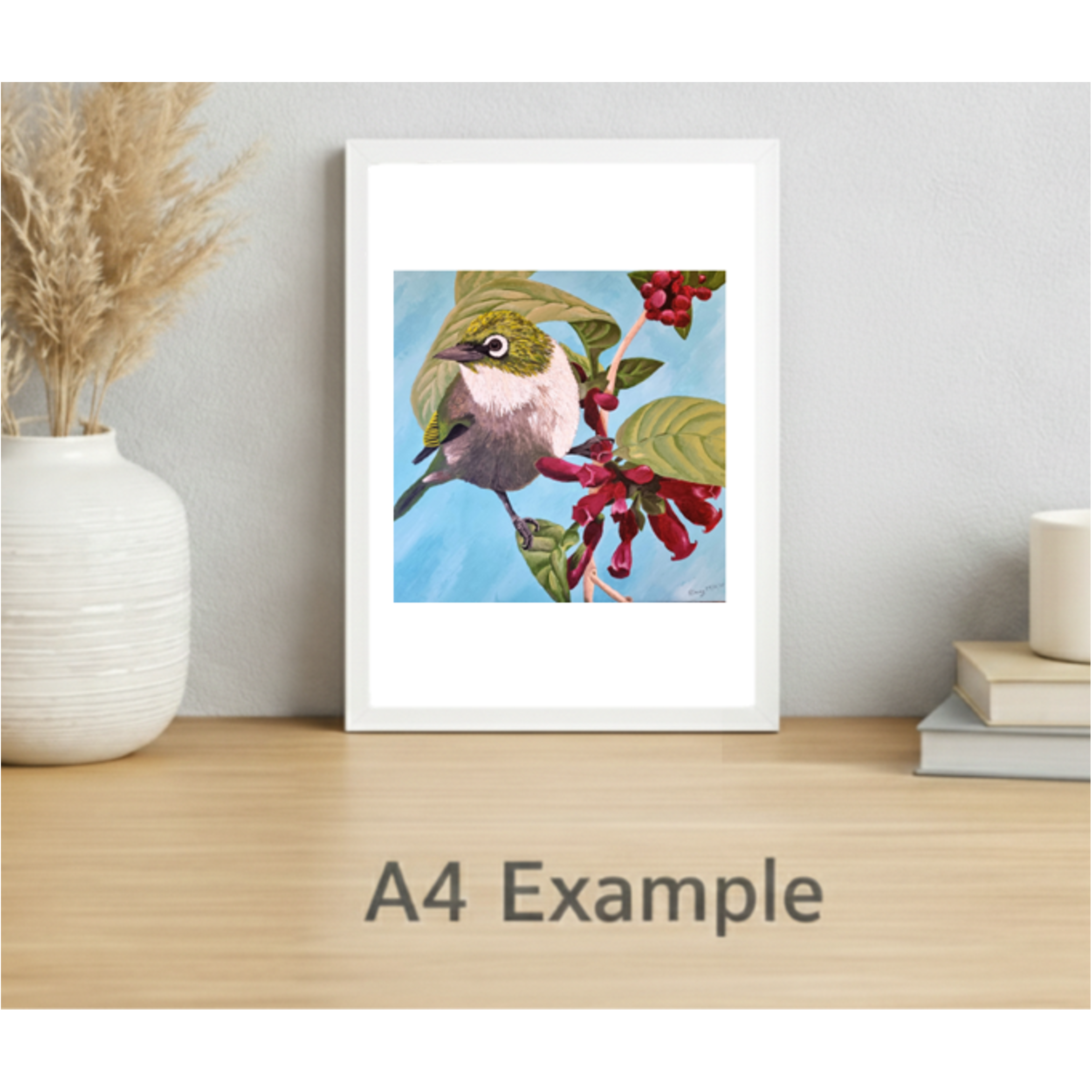 Wax Eye / Silvereye – Fine Art Print