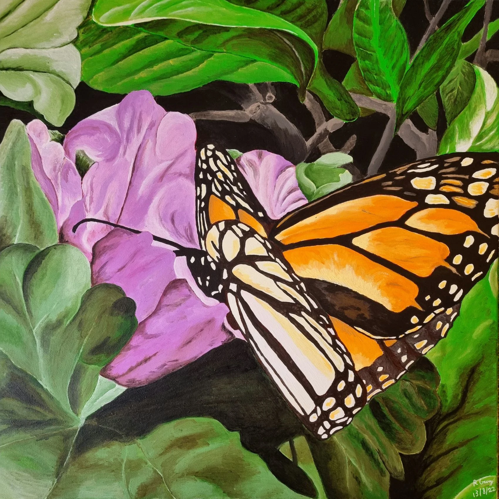 Monarch Butterfly - Canvas Print