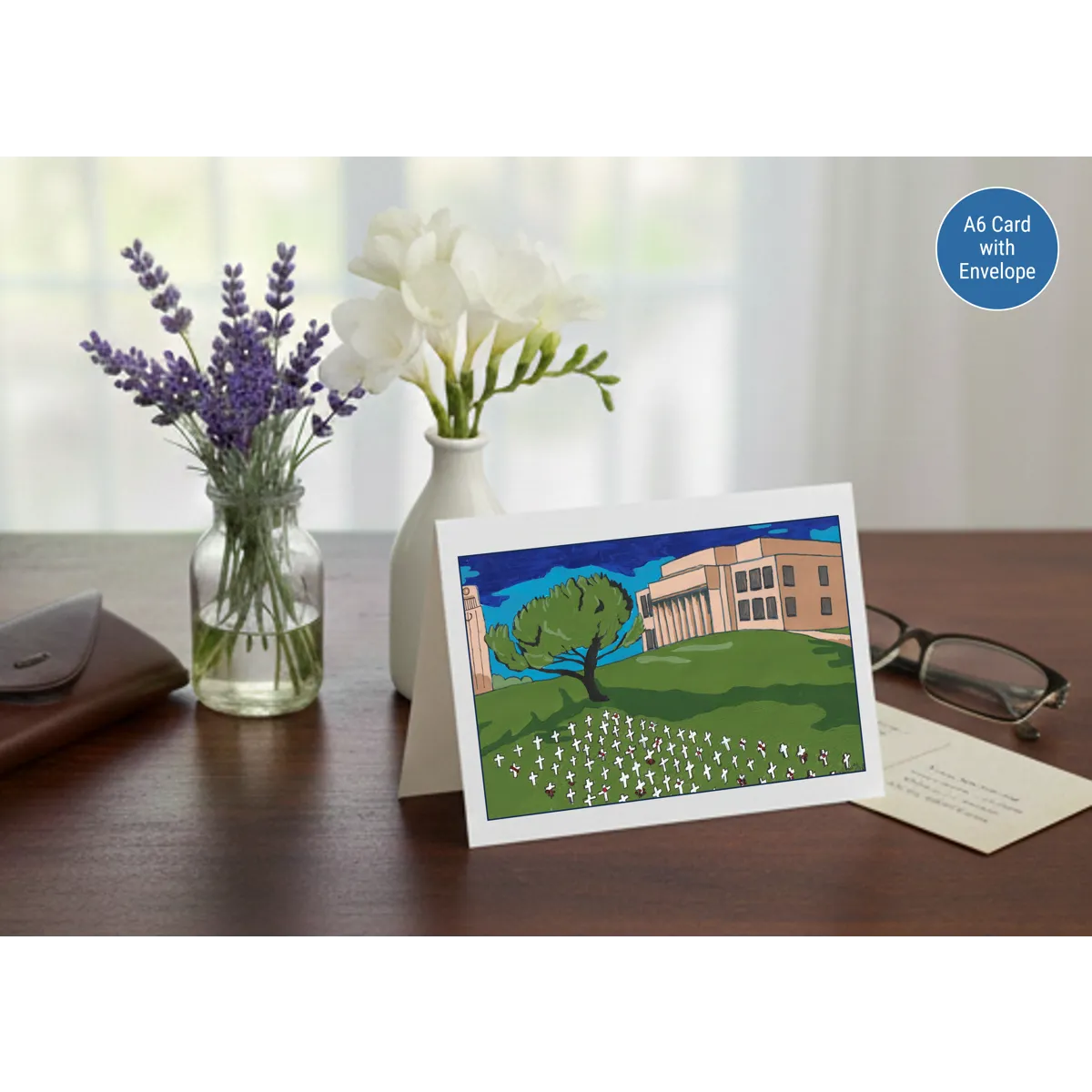 Auckland Domain Greeting Card